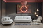 Atelier Del Sofa Sofá Livorno 2 Plazas Blanco 188x92x85 cm